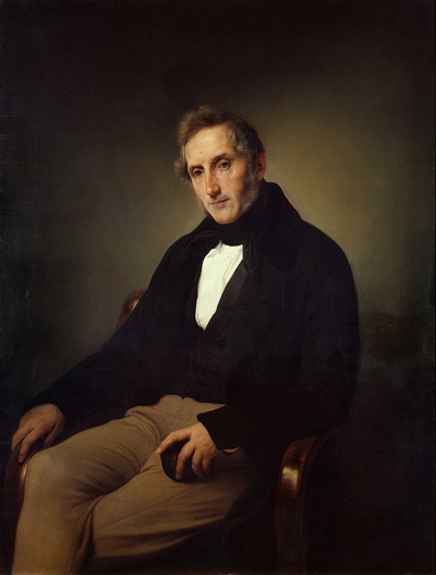 Ritratto di Alessandro Manzoni by Francesco Hayez